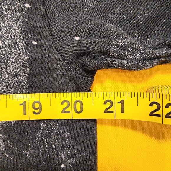 Disney Tinker Bell Peter Pan T Shirt Boy Friend T Grey Splatter Dye Print Large - Picture 10 of 14